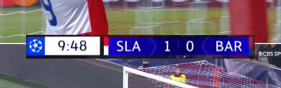 开云体育官方网址-攻破巴萨大门，布拉格斯拉维亚结束欧冠连续5场进球荒