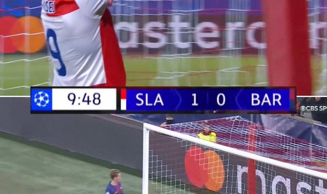 开云体育官方网址-攻破巴萨大门，布拉格斯拉维亚结束欧冠连续5场进球荒